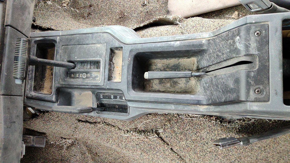 1992 Jeep Cherokee Center Floor Console Assembly Oem At 4X4 Gray