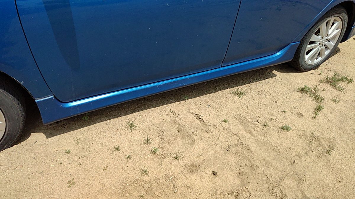 2009-2013 Toyota Corolla Driver Left Lower Rocker Panel Moulding Side Skirt Oem