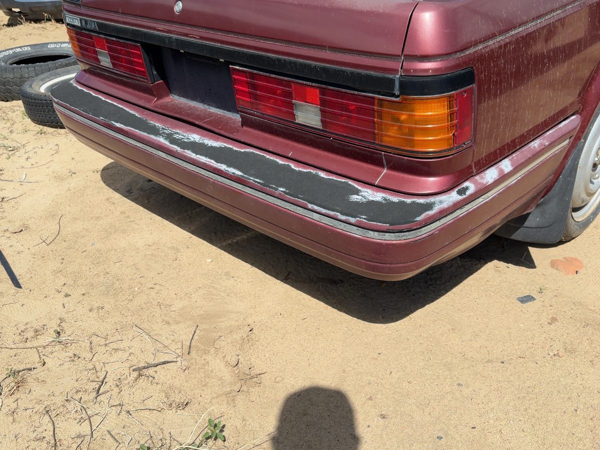 1987 Nissan Maxima Rear Bumper Assembly
