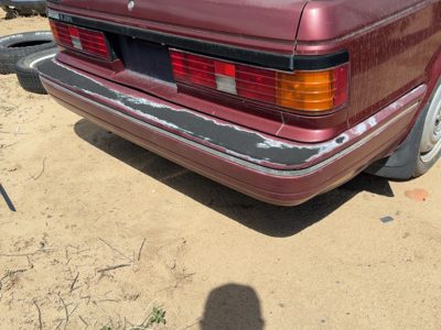 1987 Nissan Maxima Rear Bumper Assembly