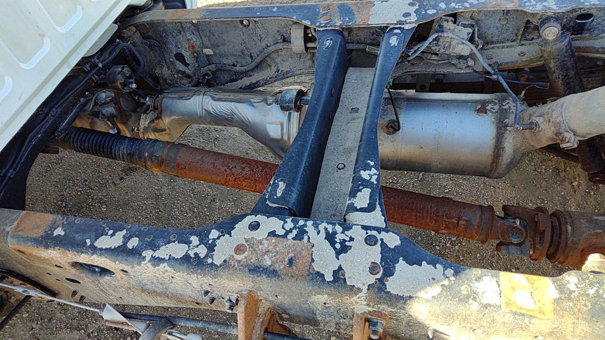 16 Ram 4500 Rear Drive Shaft Back Driveline 6.7L At 4X4 Chassis Cab Regular Cab
