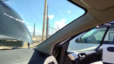 14-19 Sentra Passenger Right A Pillar Trim Windshield Post Panel Oem Charcoal G