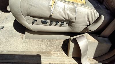1999 Gmc Yukon Driver Left Side Power Seat Switch With Trim Panel Oem Tan 522