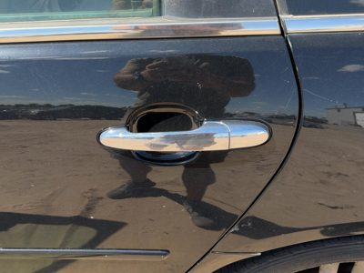 2007-2016 Chevy Impala Driver Left Rear Outside Door Handle Oem Back Chrome