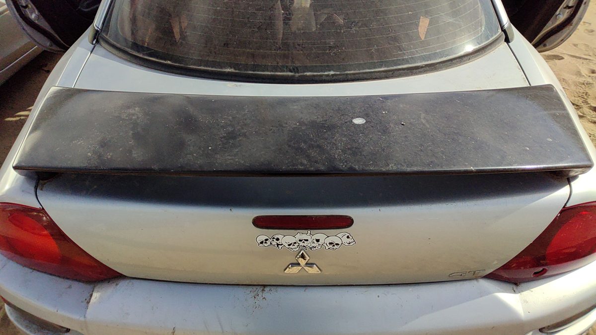 2000-2005 Mitsubishi Eclipse Rear Spoiler Back Wing Oem Aeco0Ysw01