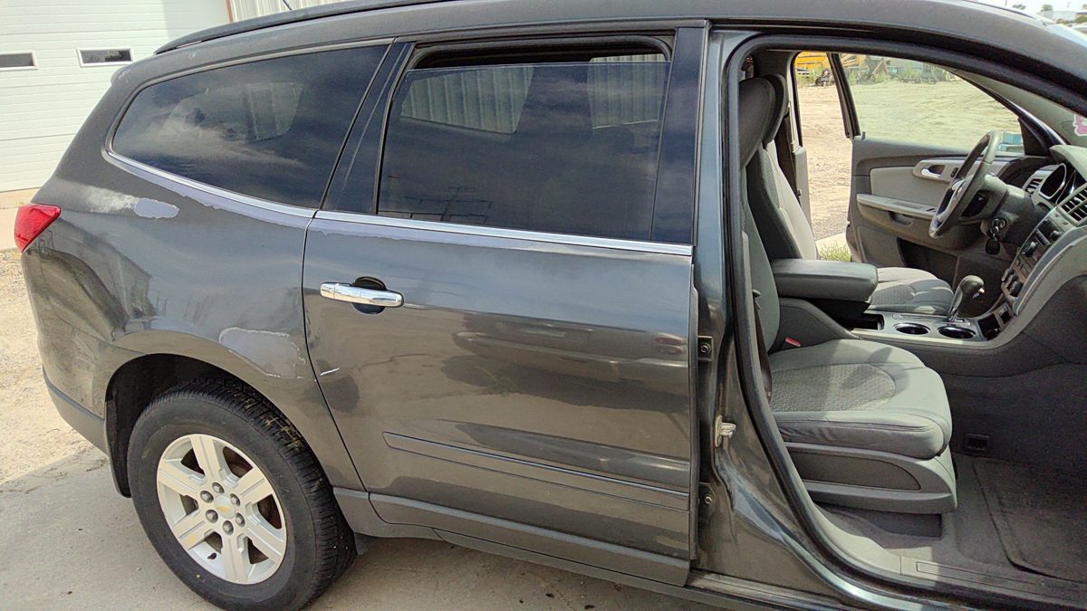 2010 Chevy Traverse Rear Door