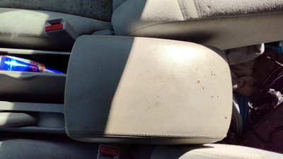 2006-2008 Hyundai Sonata Center Console Lid Only Oem Arm Rest Fold Down Fz Gray