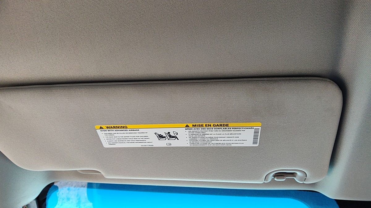 2013-2024 Dodge Ram 1500 Driver Left Sun Visor Oem 1Vf25bd1ad