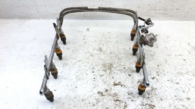 1985-2003 Ford F150 Complete Fuel Rail With Injectors Set Loaded Oem 4.6L