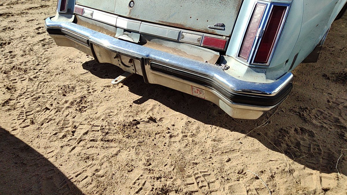 1975 Olds Cutlass Rear Bumper Assembly