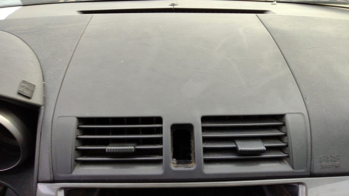 2004-2009 Mazda 3 Center Dash Vent With Trim Panel Bezel Oem Bp5 Black