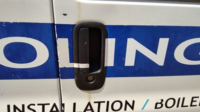 2010-2014 Chevy Express Van Passenger Right Rear Outside Door Handle Oem Back