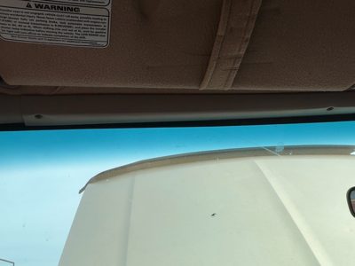 1997 Ford F250 Trim Strip Above Windshield Oem Brown Rk