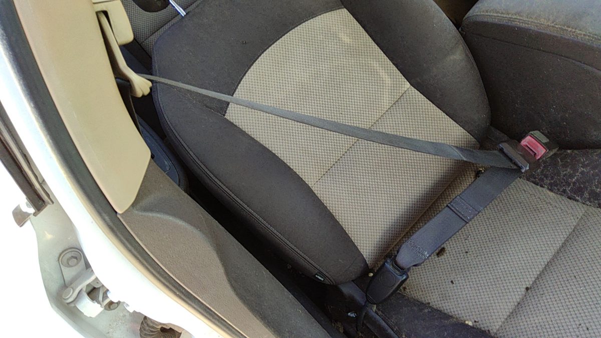 11-12 Chevy Malibu Passenger Right Front Seat Belt Retractor Shoulder Tan 34B
