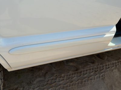 01-05 Chevy S10 Blazer Passenger Right Rear Door Moulding Trim Strip White 50U