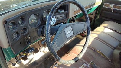 1973-1983 Silverado C10 Steering Column Assembly Oem Floor Shift W/O Tilt
