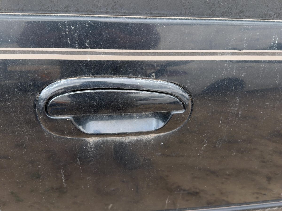 1997-2002 Ford Expedition Passenger Right Front Outside Door Handle Oem Black