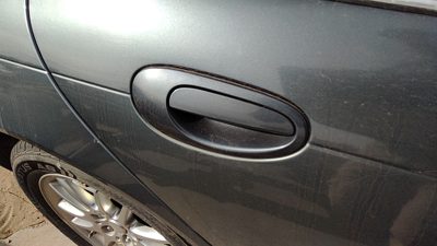 2000-2004 Chrysler 300M Passenger Right Rear Outside Door Handle Back Blue Pbq