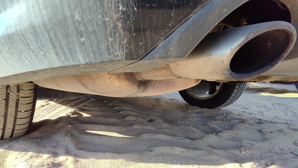 2012-2014 Vw Passat Rear Muffler With Exhaust Tip Oem 561253609J