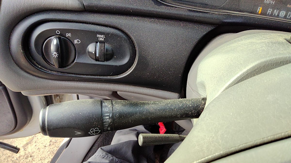 96-97 Taurus Turn Signal Switch Windshield Wiper Column Control Lever Assembly
