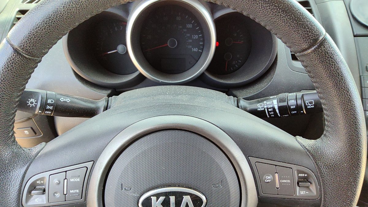 10-13 Kia Soul Turn Signal Switch Windshield Wiper Column Control Lever Assembly