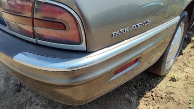 1997-05 Buick Park Ave Passenger Right Chrome Trim Moulding From Rear Bumper Oem