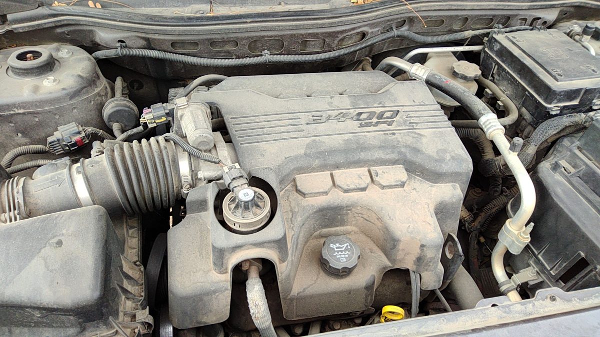 2007 Chevy Equinox Engine Cover Top Plastic Shield Oem 3.4L