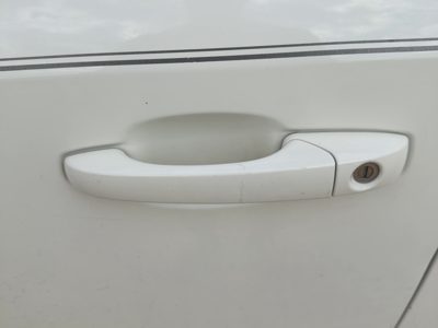 10-16 Town & Country Driver Left Front Outside Door Handle Oem White Pw1