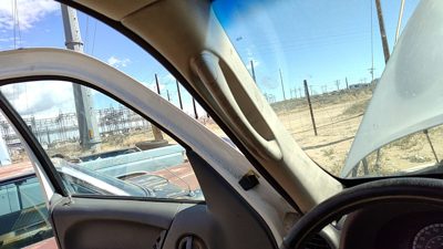 2005 Jeep Liberty Driver Left A Pillar Trim Windshield Post Panel Oem Gray D5