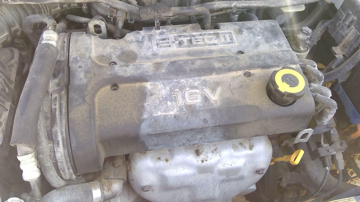 2006-2008 Chevy Aveo Engine Cover Top Plastic Shield Oem 1.6L 96473867