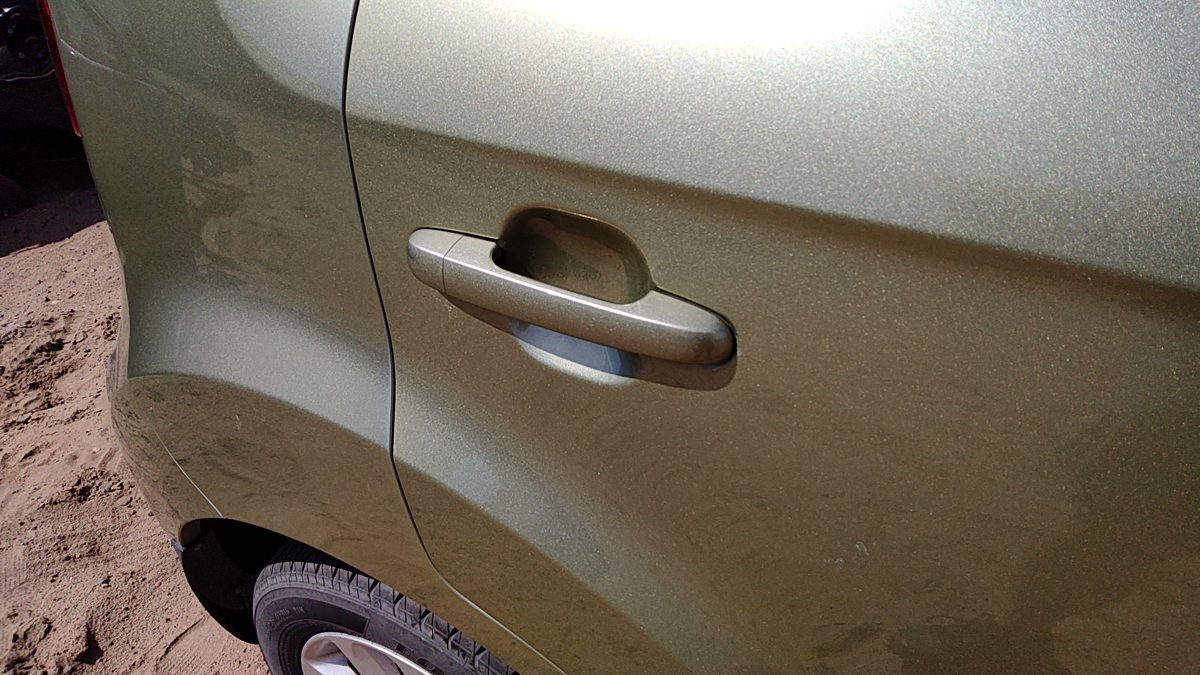 2010-2013 Kia Soul Passenger Right Rear Outside Door Handle Oem Back Alien I7