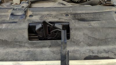 1999-2007 F350 Powerstroke Hood Latch Assembly With Bracket Oem