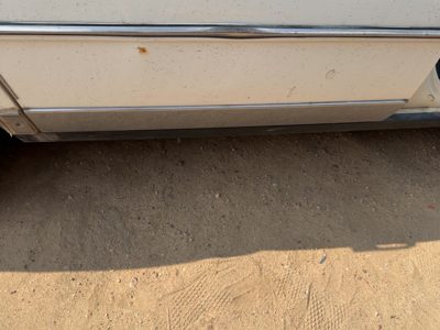 1986 Oldsmobile 98 Passenger Right Rear Lower Moulding From Door Oem Back