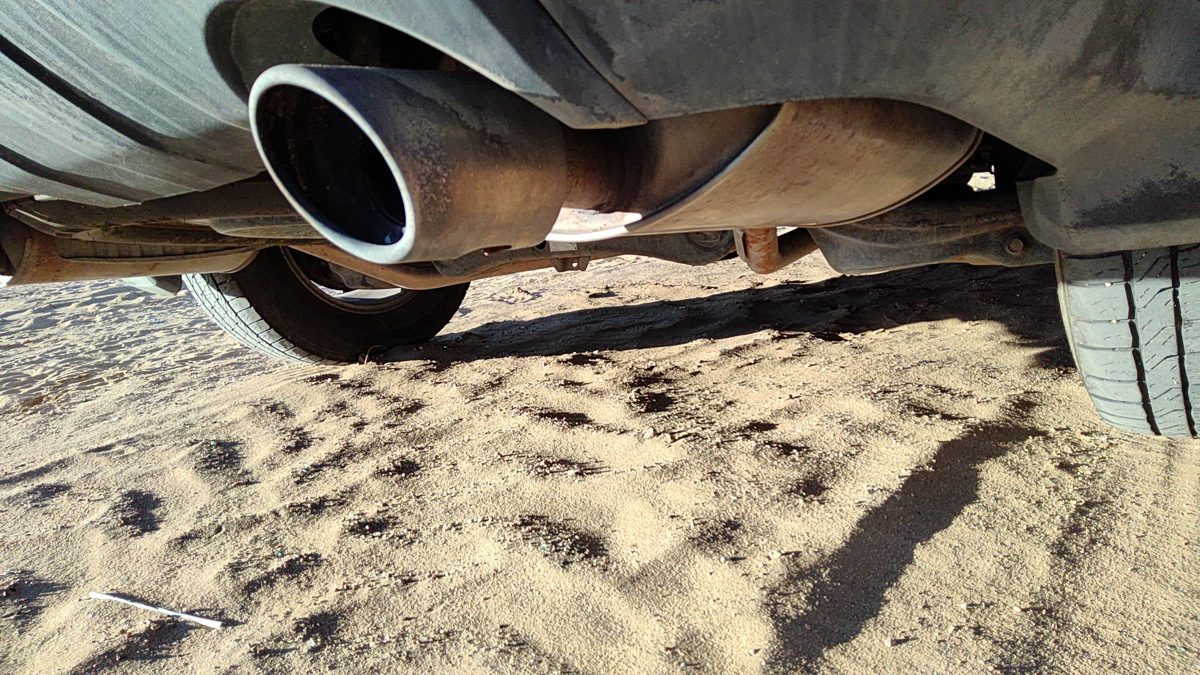 2009-2015 Honda Pilot Passenger Right Rear Muffler With Exhaust Tip Oem
