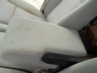 05-07 Dodge Dakota Center Console Jumper Seat Oem Arm Rest Fold Down Gray P9D5