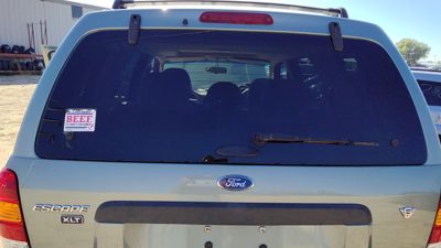 2001-2007 Ford Escape Back Glass Rear Window Oem