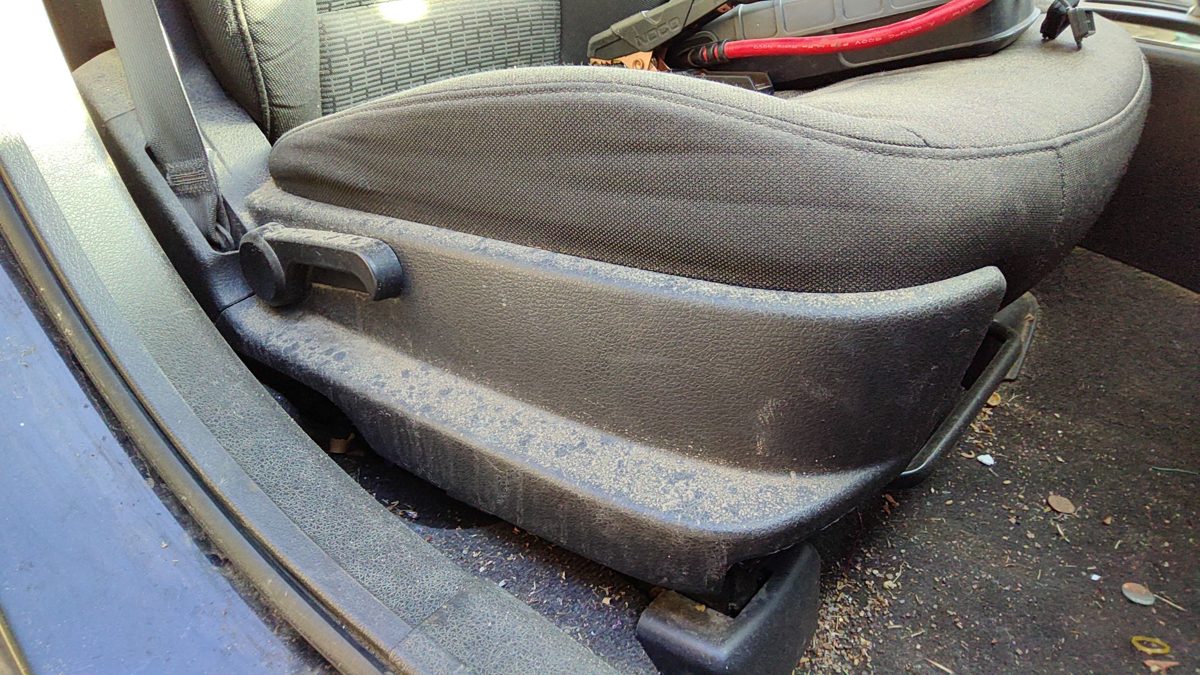 2010 Ford Fusion Passenger Right Side Seat Trim Panel Oem Dw Charcoal Black