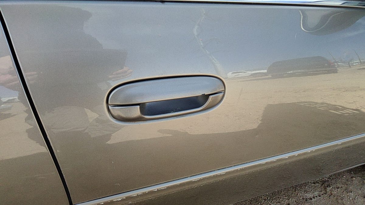 2000-05 Cadillac Deville Dts Passenger Right Front Outside Door Handle Shale 156