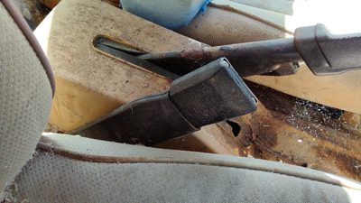 1985 Pontiac Sunbird Passenger Right Front Seat Belt Buckle Receiver Oem
