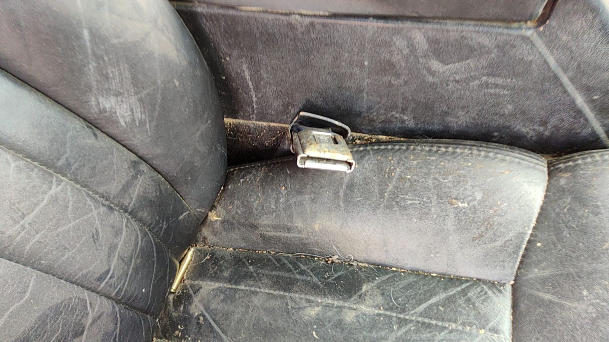 1994 Chevy S10 Blazer Passenger Right Front Seat Belt Buckle Receiver Oem Black