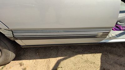 1990-1991 Olds 88 Passenger Right Rear Moulding From Door Oem Back Trim Strip