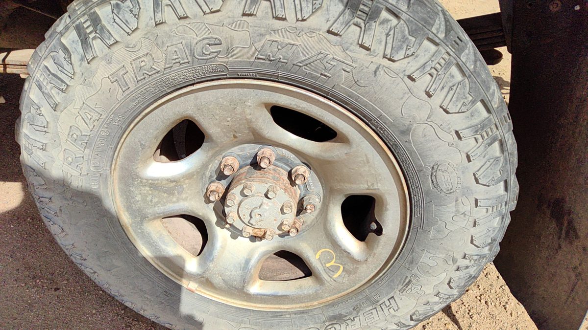 2003-2013 Dodge Ram 2500 17" Steel Wheel Oem 5 Spoke Rim #3