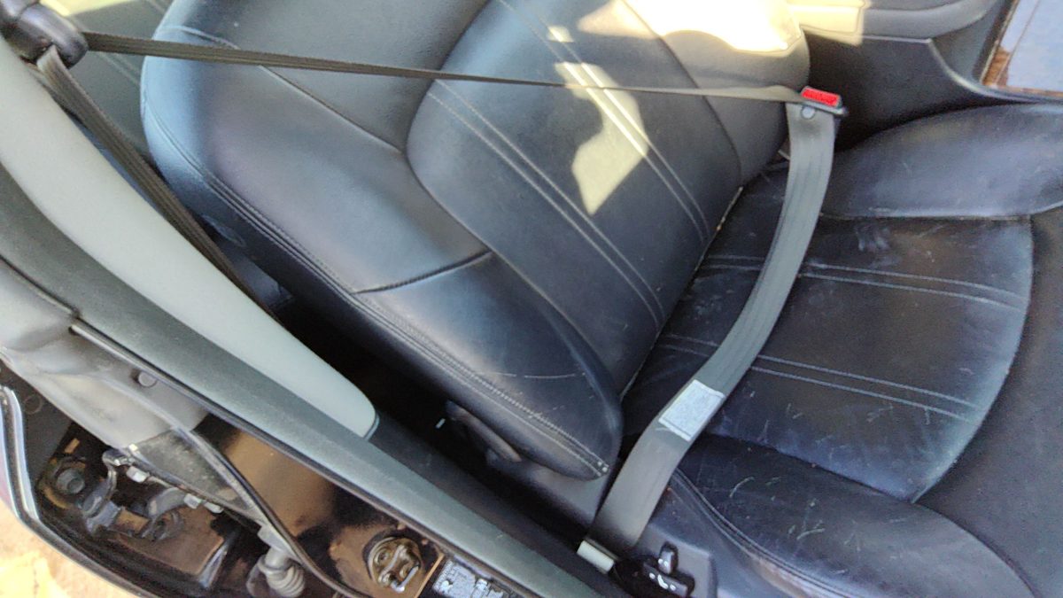 2001-2005 Hyundai Xg350 Passenger Right Front Seat Belt Retractor Shoulder Black