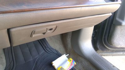 1997-2005 Buick Park Ave Glove Box Assembly Complete Door With Latch Gray 173