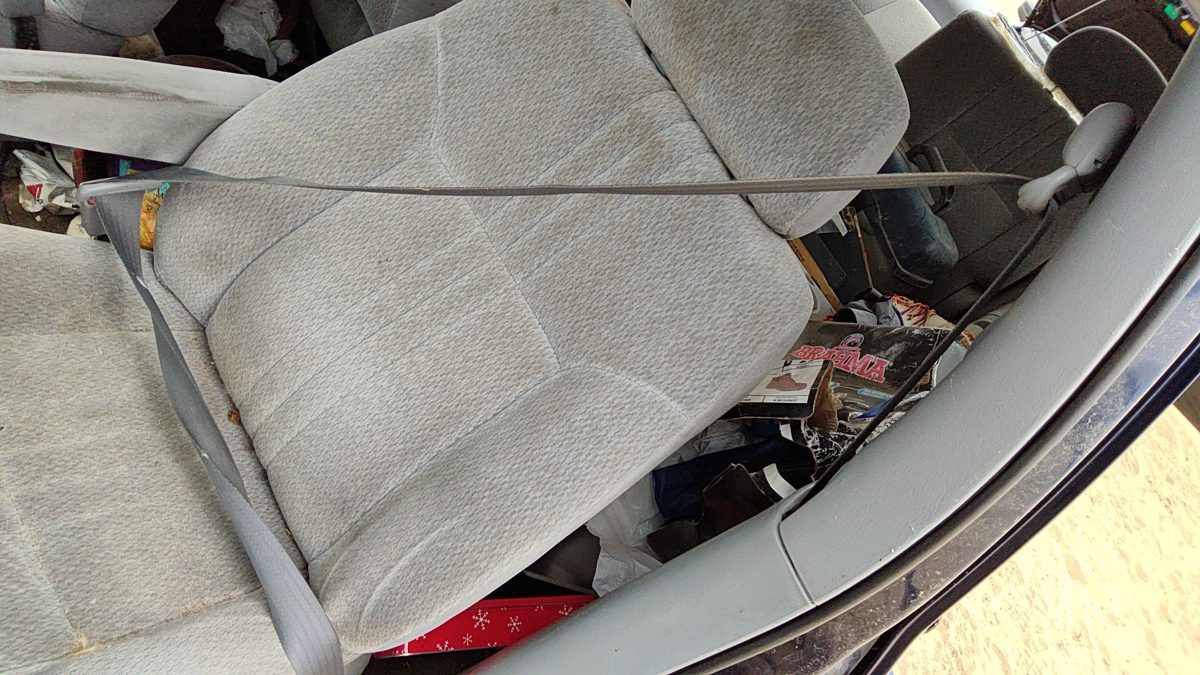 01-03 Toyota Sienna Driver Left Front Seat Belt Retractor Oem Shoulder Gray 11