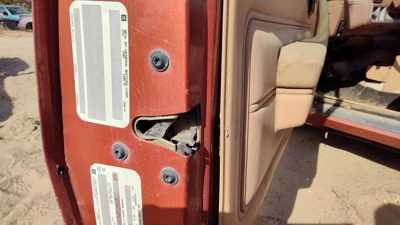 1985 Pontiac Sunbird Driver Left Door Latch With Rods/Cables Oem