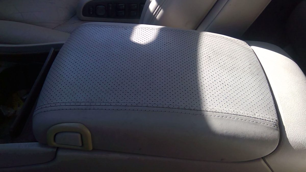 03-06 Cadillac Escalade Center Console Lid Only Oem Arm Rest Fold Down Gray 152