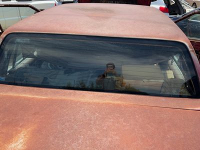1985-1988 Buick Park Ave Back Glass Rear Window Oem 20618959