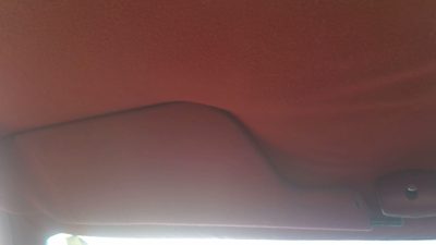 1990 Olds Eighty Eight Driver Left Sun Visor Oem Red