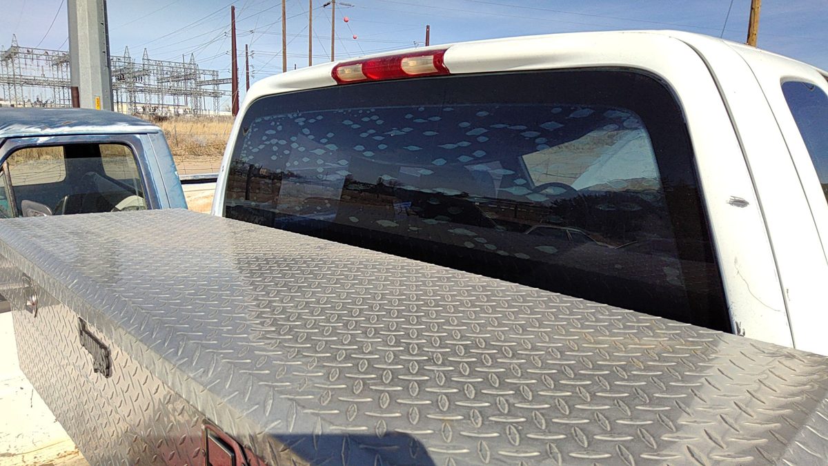 1997-2004 Ford F150 Back Glass Rear Window Oem F85z1542006aa